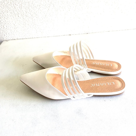 LILIANA Alda mesh slide white - various - Picture 5 of 10